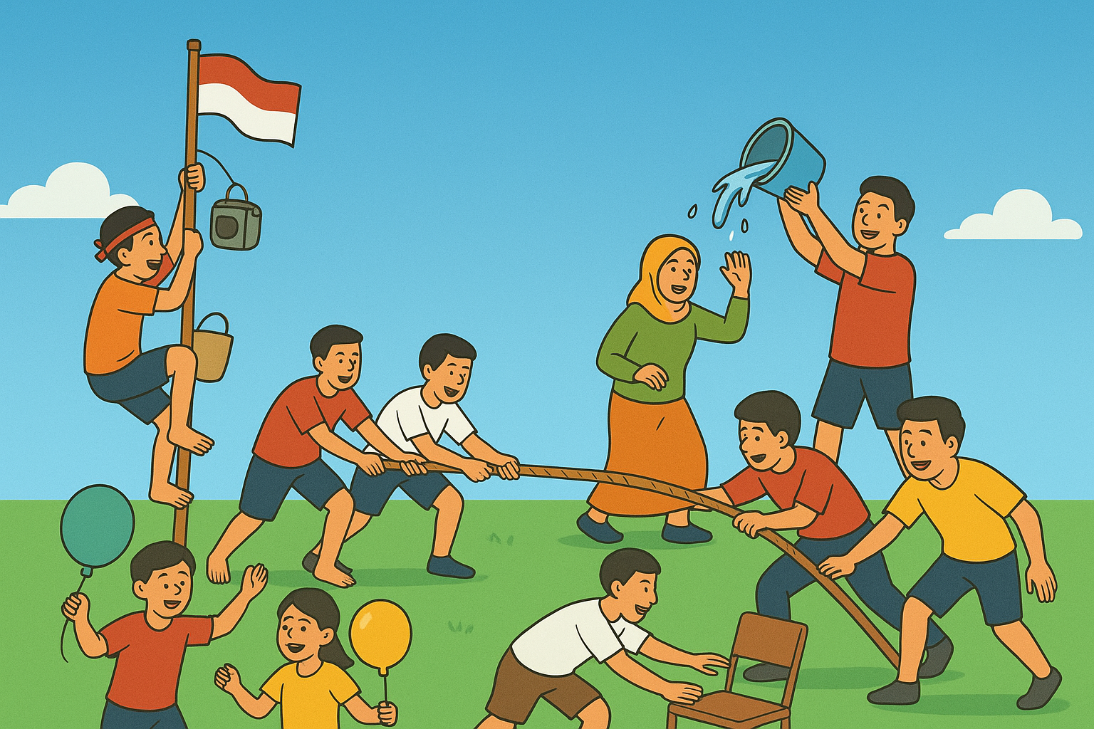 Lomba 17 Agustusan: Warisan Merdeka yang&hellip;